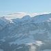 rechts im Bild auch eine wunderschöne Skitour auf den Karstein