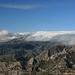 die nördlichen Gipfel der Sierra Almijara sind heut alle in Wolken