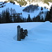 Fontana coperta da neve a Risareta