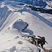 Schneewühlen und Klettern am P.2530m vom Sattligrat.