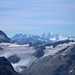 Ofenhorn, Sabbione-Gletscher, Mischabel-Gruppe, Lagginhorn, Fletschhorn