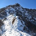 La cima del nostro pusher, Monte Barbarossa