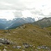 auf dem Glurnser Köpfl, Ötztaler Alpen in Wolken