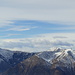 Monte Gradiccioli-Monte Tamaro mit einem Schäumchen Neuschnee