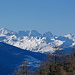 80 km im Südwesten: Mont  Blanc
