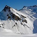 Alp Galm und  die Spitze  vom Bietschhorn