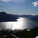 Mystische Morgenstimmung über dem Lago Maggiore