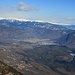 genialer Blick vom Paterkopf auf Bozen, dahinter die Sarntaler Alpen