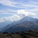 Blick Richtung Suden, mit Monte Pelmo(3168m), Tofana di Dentro(3238m) und di Rozes(3225m).