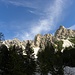 Wunderschonen Dolomitenlandschaft in Abstieg von Seekofel.