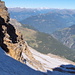 Abstieg über den Ghiacciaio di Alto