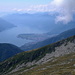 Aussicht vom Madone auf Locarno, die Brissago-Inseln und den nördlichen Teil des Lago Maggiore