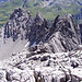 Blick von der grossen zur kleinen Grubenspitze