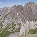 Blick von der Wasenspitze zur Grossen Wildgrubenspitze und zur Roggalspitze