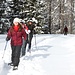 <b>Incrociamo altri escursionisti con gli sci o le racchette, che scendono in direzione di Braggio.</b>