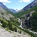 Valle Ascencio, Links hinten oben liegen die 3 Torres