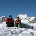 Wir sind auf dem Gipfel vom Rau Stöckli 2290m.<br />Im Hintergrund Läged und Schächentaler Windgällen. 