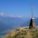 Gipfelkreuz auf der Cima di Medeglia