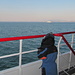 Eiskaltes Fährenfahren auf dem Bodensee.