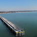 Die Hafenmauer von Friedrichshafen.