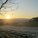 Sonnenuntergang am Süllberg
