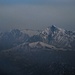 il monte Legnone,dietro la zona della val Masino e in primo piano il monte Muggio