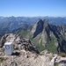 Am Gipfel - Blick zur Höfats, DEM Steilgrasberg schlechthin im Allgäu
