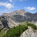 das obere Hornbachkar im W mit der Stallkarspitze und weiteren Gipfeln der Roßzahngruppe