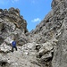 Im Abstieg von Cristallino di Misurina,2775m.