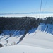 ... doch genossen wir vom oft besuchten "Chänzeli" einen phantastischen Blick zu den nächsten drei Masten, zum Nebelmeer über dem Mittelland und zur Alpenkette ...
das sah doch [http://www.hikr.org/gallery/photo213736.html?post_id=19056#1 hier] etwas anders aus ...