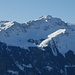 Weisshorn, 2653m; gestern Freitag, waren wir in der Churer Alpen Skifahren