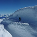 El Cumbre de Gorra Blanca, 2907m. Ein Pilz aus meterhohem "Coliflores"-Schnee.