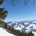 schöne Sicht zum Alpstein und Churfirsten