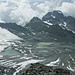 Von links Tête du Momin, Col de Lovie, Petit Mont Fort und Mont Fort