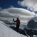 Langkofelblick im Aufstieg zum Pitschberg