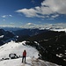 Blick im Aufstieg zum Pitschberg nach Westen