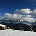 genialer Blick zur Sella und Langkofel