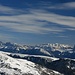 genialer Ausblick von der Radelspitze in die Dolomiten:Geislergruppe mit Sas Rigais, Sella mit dem Piz Boé und der Langkofel