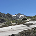 Gastacher Wände, rechts davon in Bildmitte die Weißspitze (3300m)