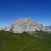 Ausblick vom Chüenihorn: Sulzfluh und Carschinahütte
