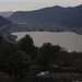 Riva San Vitale (273m) am Südufer vom Lago di Lugano (271m).