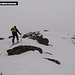 Anstieg mit Schi bis knapp 2200m Seehöhe