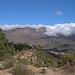 Passatwindwolken über den höchsten Gipfeln Gran Canarias