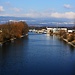 Canal de la Broye durch den das Wasser vom Murtensee / Lac de Morat in den Lac de Neuchâtel abfliesst.