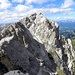 Blick zuruck zum Dürrenstein oder Picco di Vallandro, 2839m.