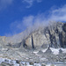 Will sich verstecken: Gipfel des Tiefenstocks, gesehen vom ehemaligen Akkumulationsgebiet des Tiefengletschers