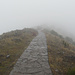 der schön gepflasterte Weg auf den Pico Ruivo