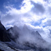 Gletschhorn in umnebelter Stimmung