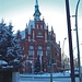 das Rathaus im Winter