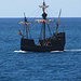 die Santa Maria von Christoph Columbus wurde in einjähriger Arbeit detailgetreu aus Mahaghoniholz nachgebaut und dient als Ausflugsschiff